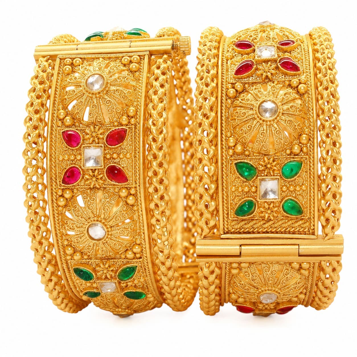 Shineora Noor-E-Mahal Kada Set of 2
