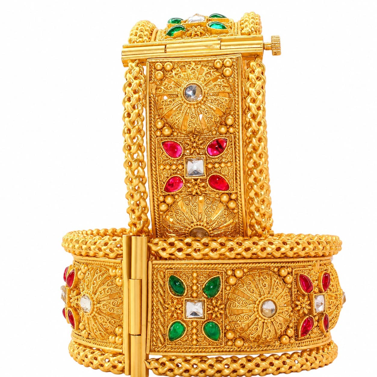 Shineora Noor-E-Mahal Kada Set of 2 - 7