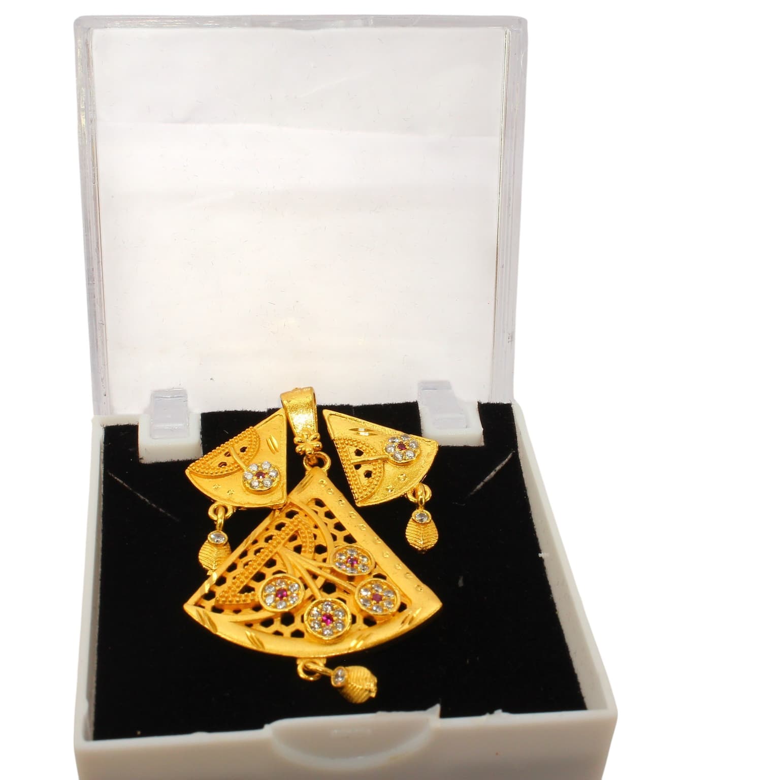 Pendent & Earrings Set - 4