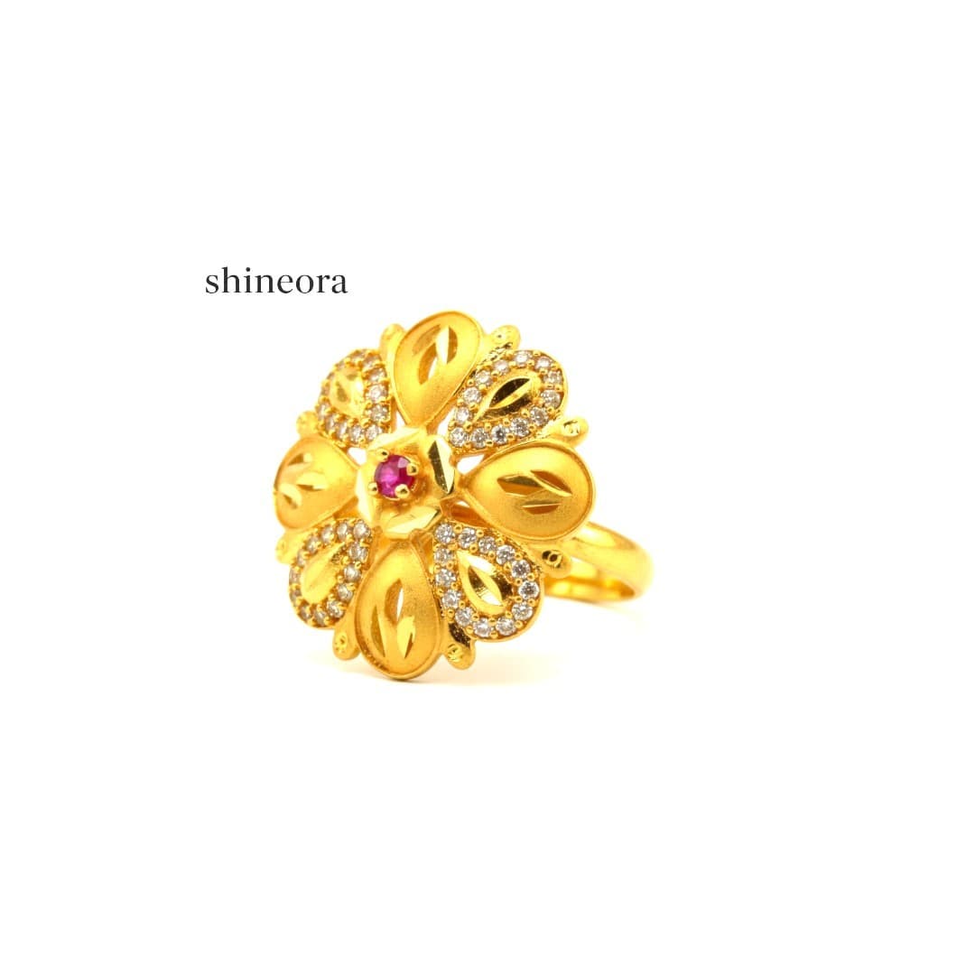 Shineora Jodha Blossom Ring - 3