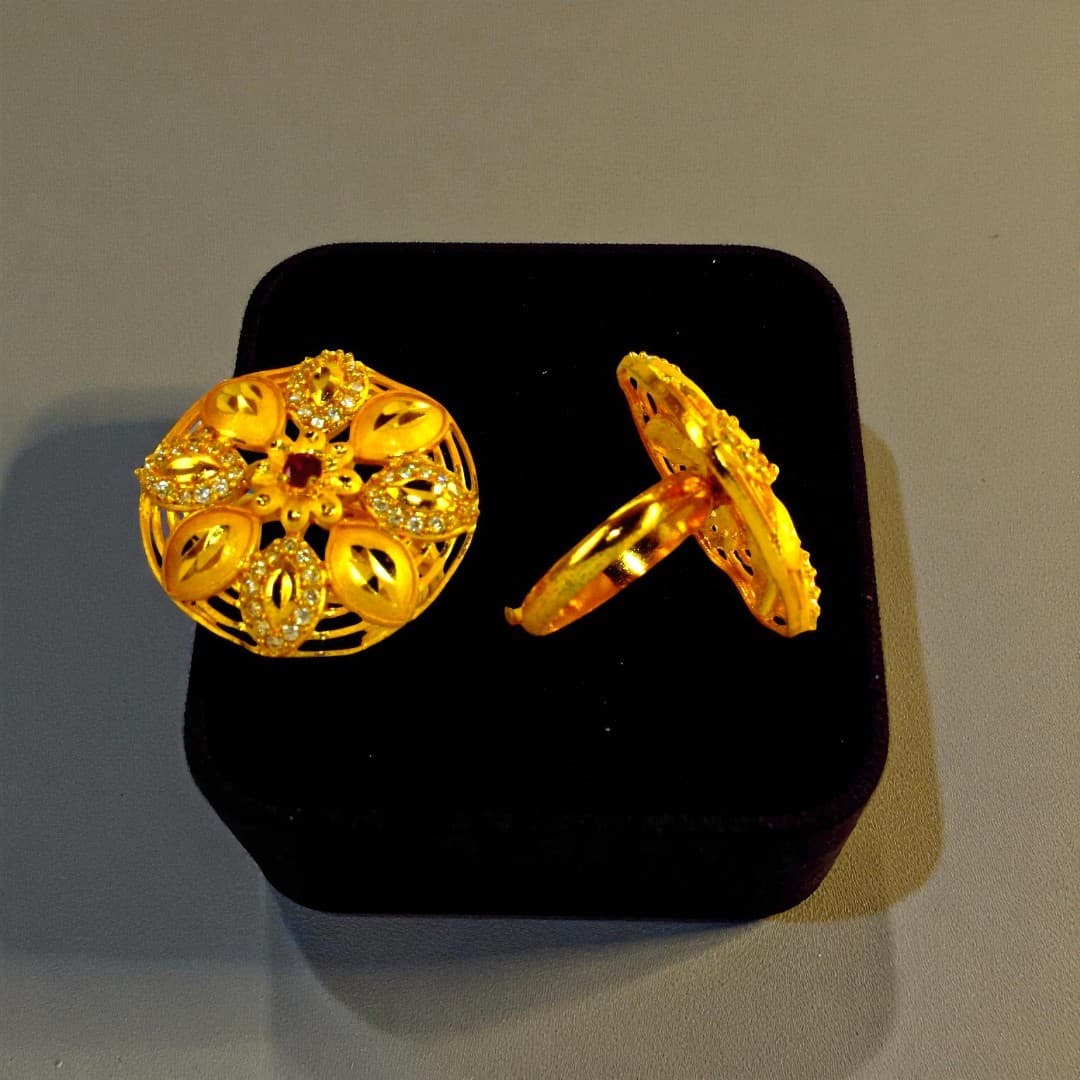 Shineora Jodha Regal Ring - 3