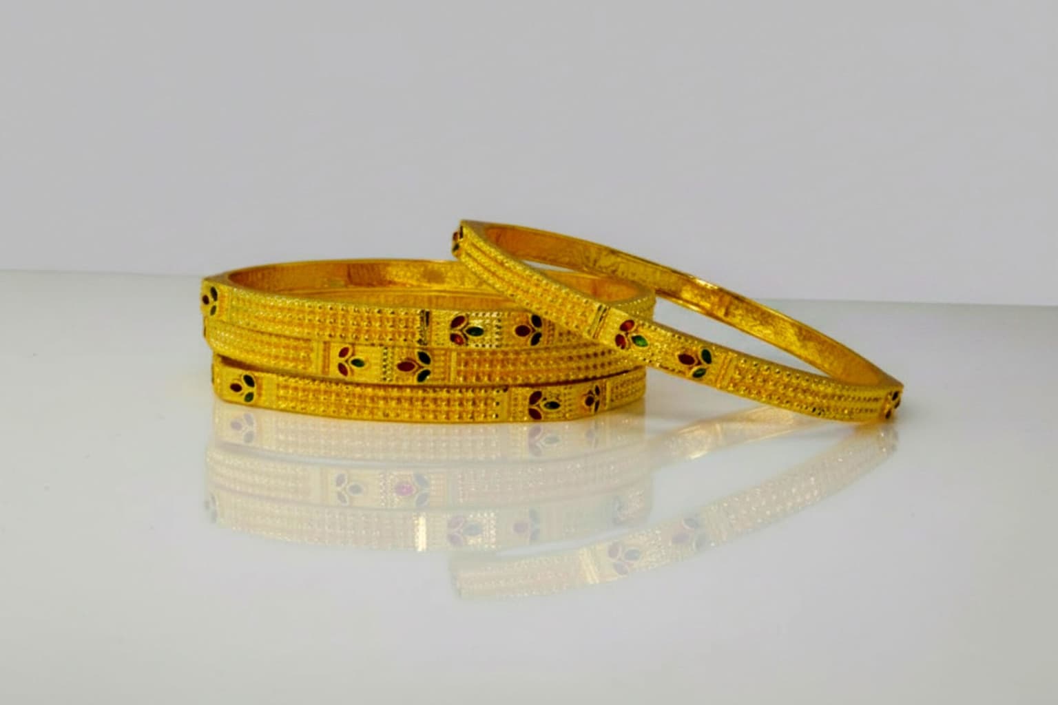 Shineora Meenakari Royale Bangles - 6