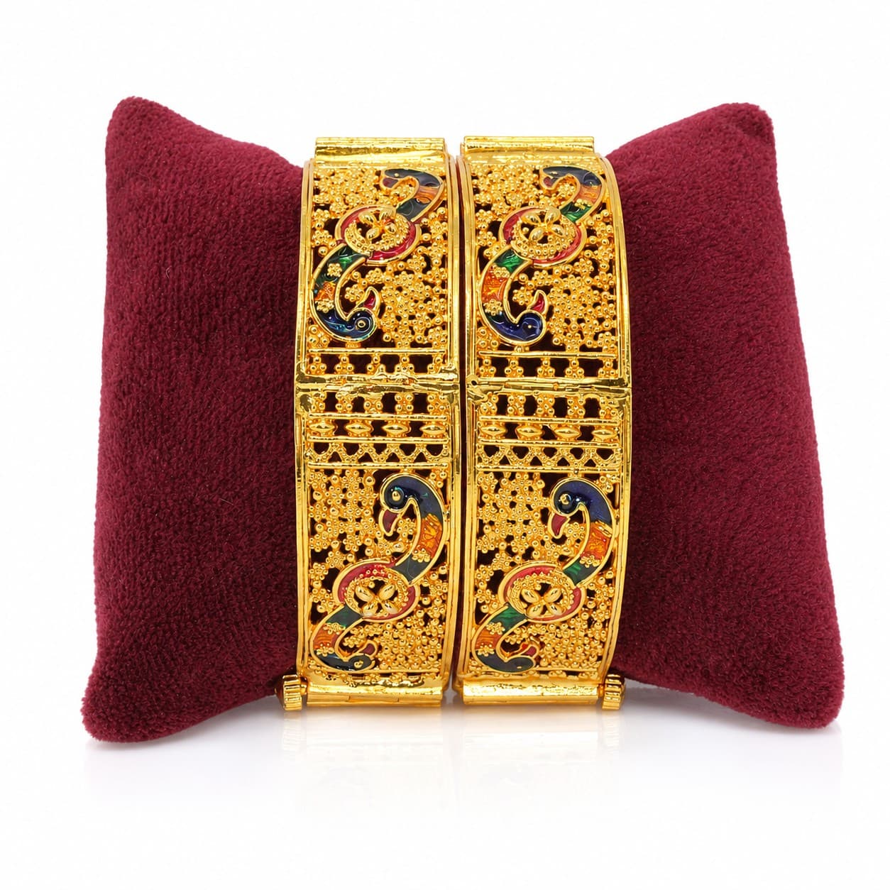 Shineora Meenakari Majesty Kada - 3
