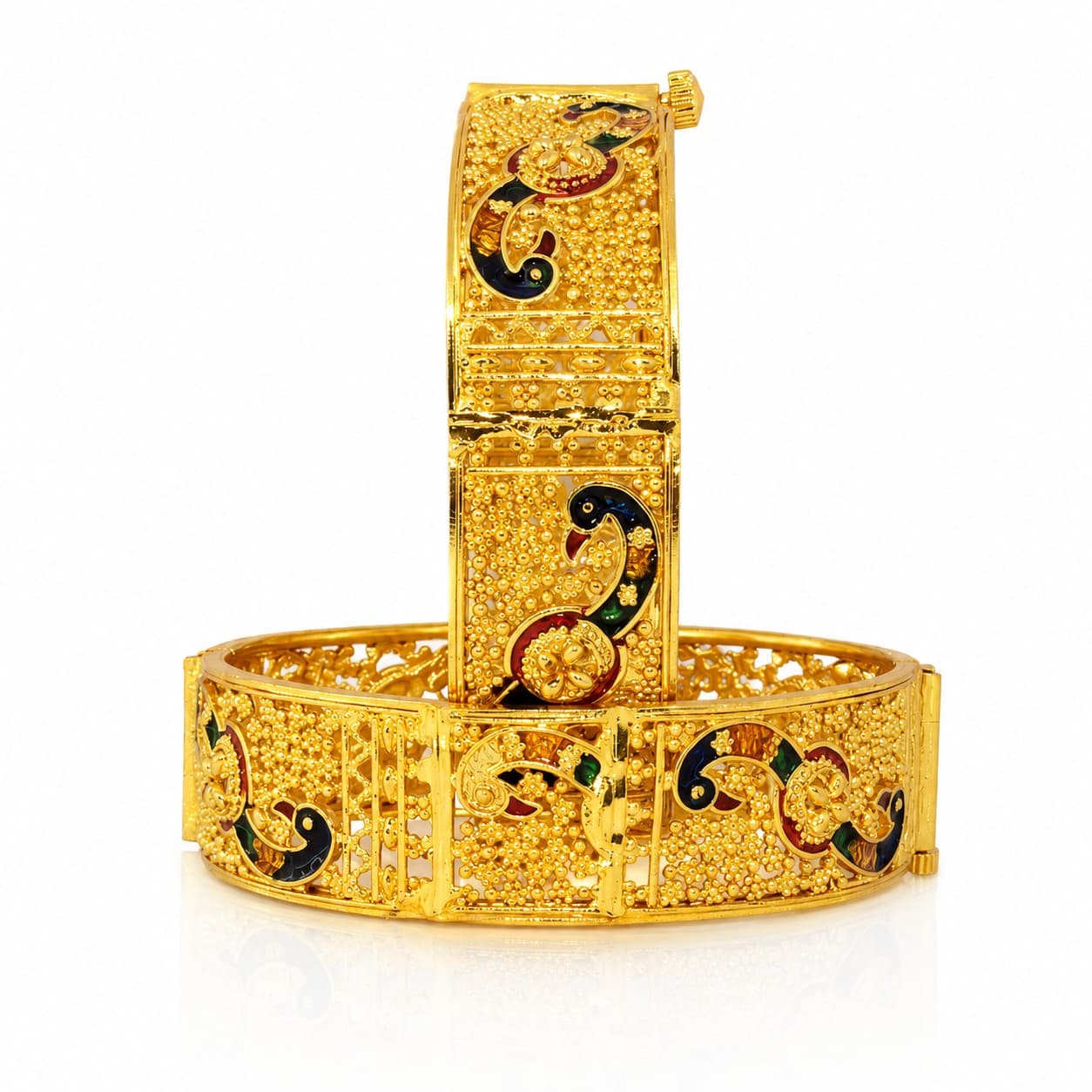 Shineora Meenakari Majesty Kada