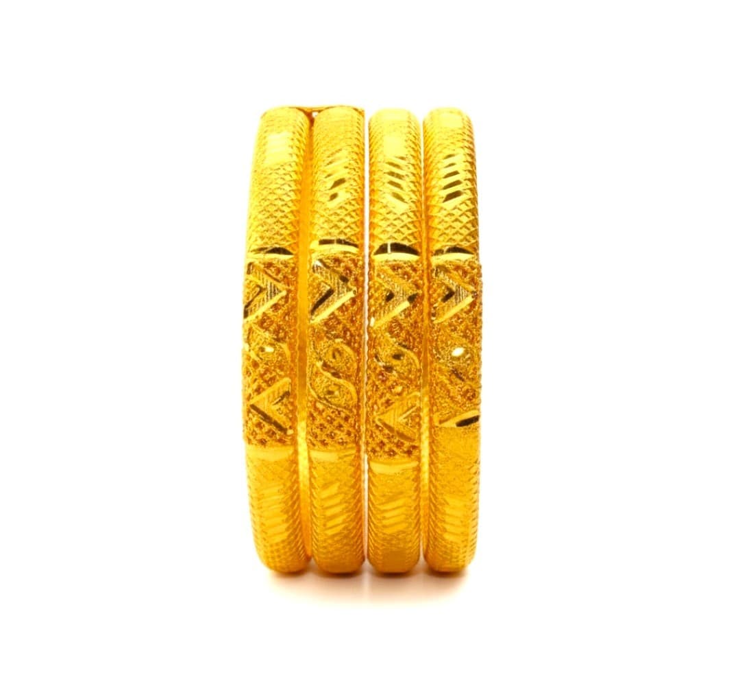 Shineora Aarohi Heritage Bangles Set-4 - 3