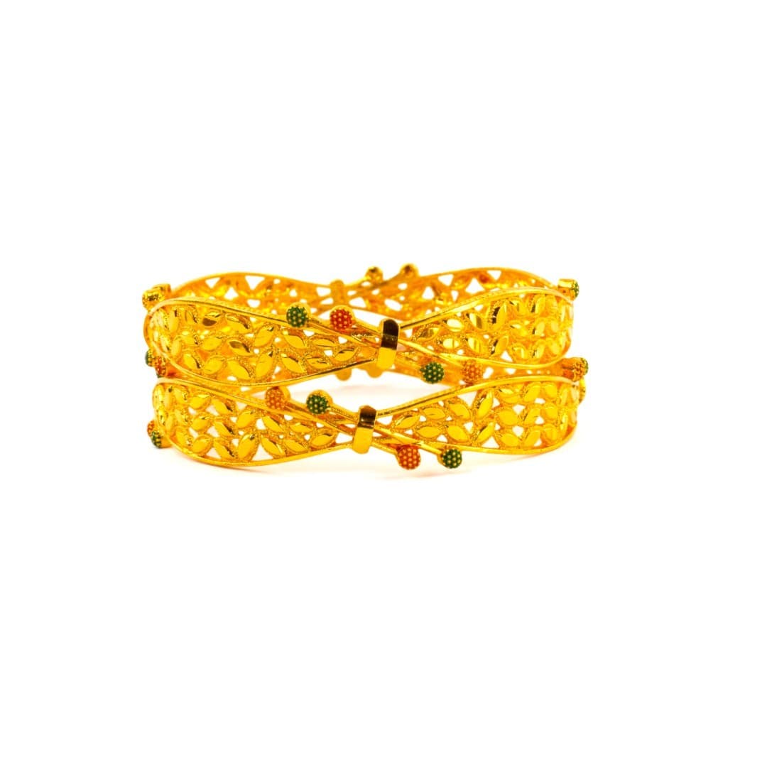 Rangmala Glow Bangles-set-2