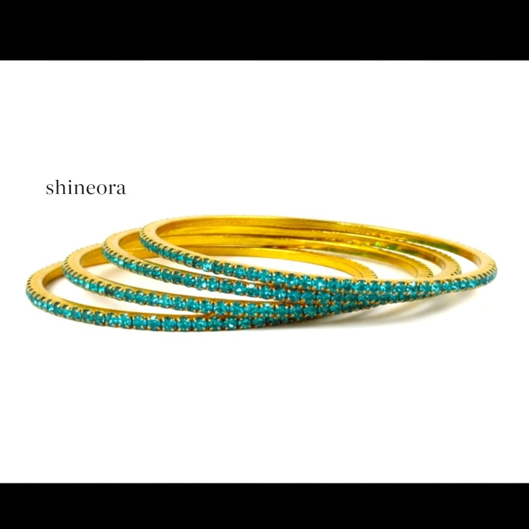 Turquoise Treasure Bangles - 3