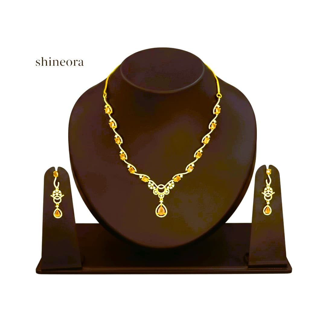 Shineora Aara Necklace Set - 4