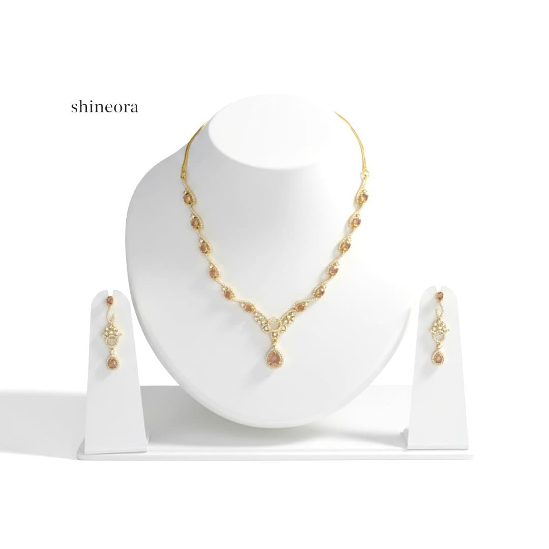 Shineora Aara Necklace Set - 3
