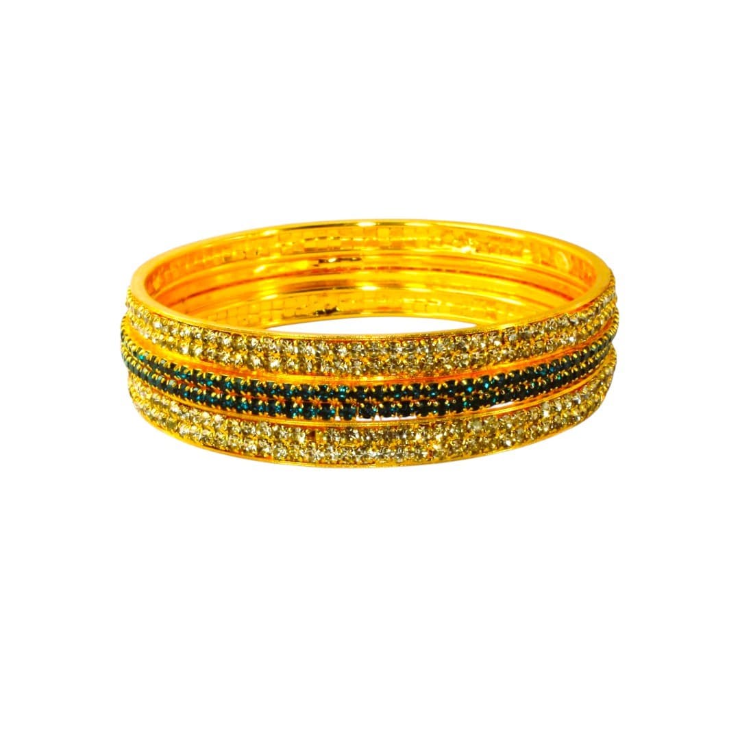 Shineora Emerald Gleam Bangles