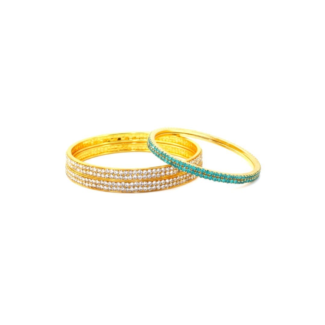 Shineora Aqua Radiance Bangles - 6