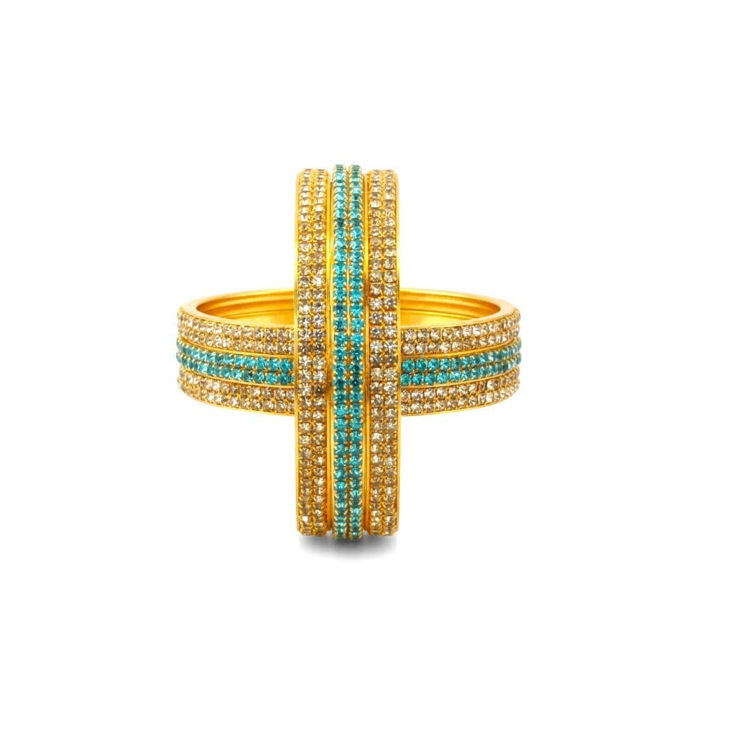 Shineora Aqua Radiance Bangles - 5