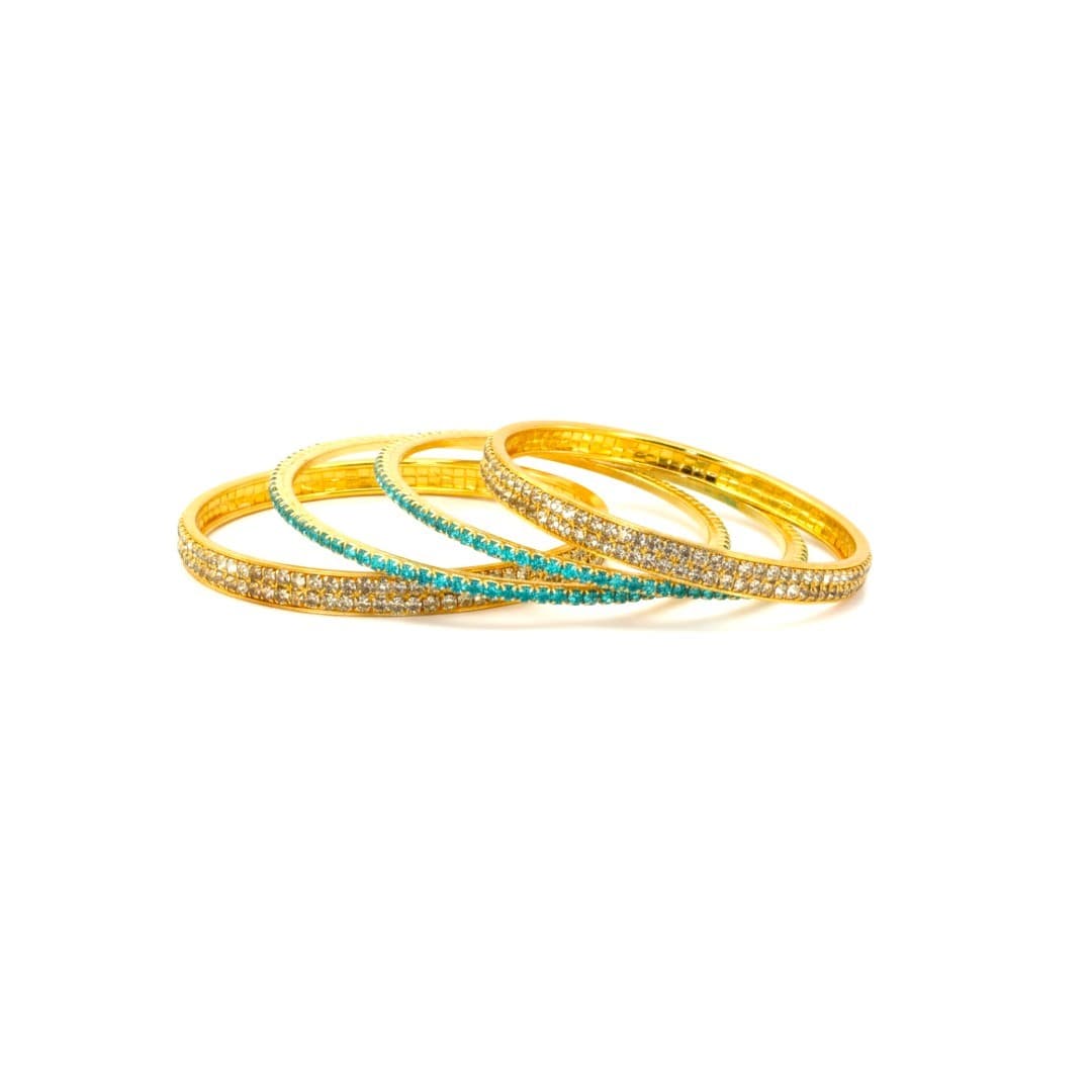 Shineora Aqua Radiance Bangles - 4