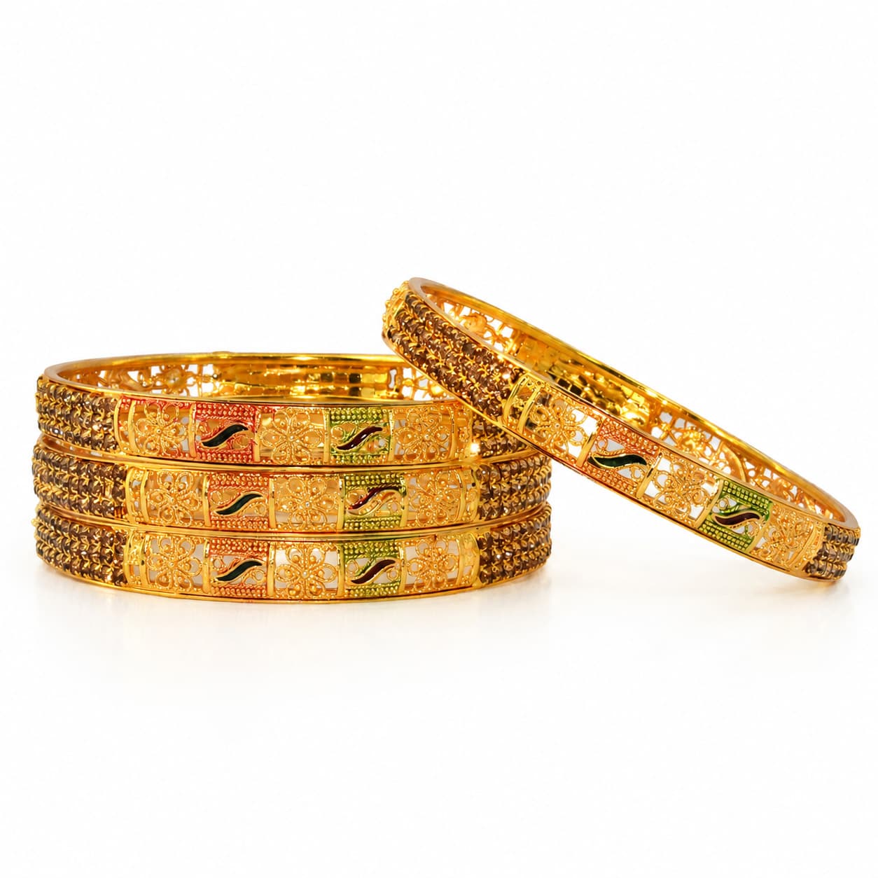 Nayab Nazaakat  22k Bangles - 4