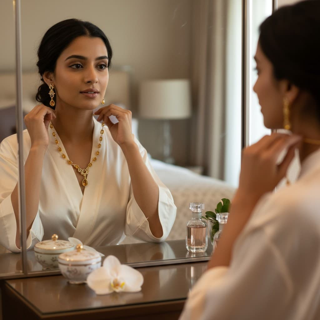 Shineora Aara Necklace Set