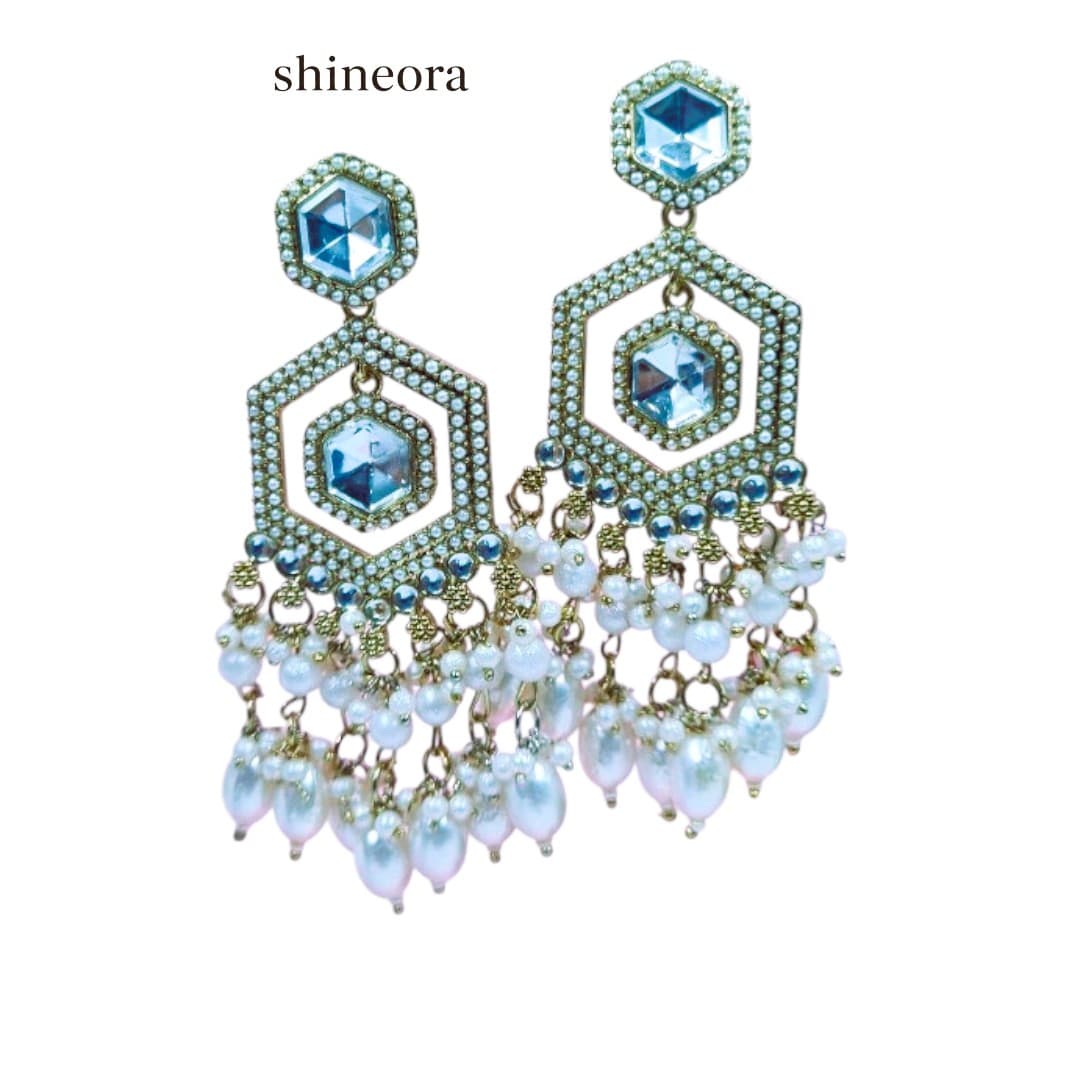 Shineora Azure Elegance Earring
