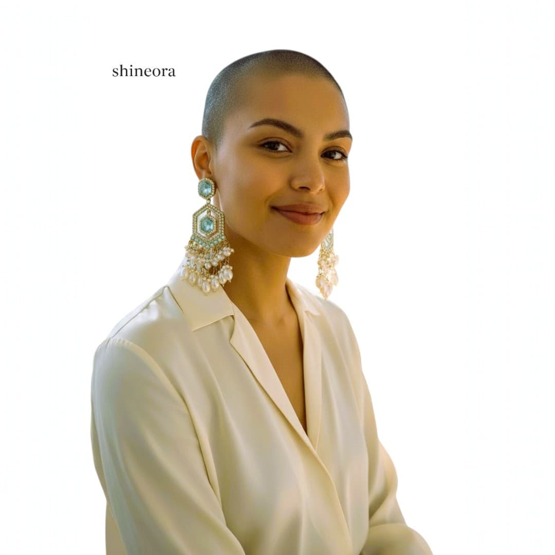 Shineora Azure Elegance Earring