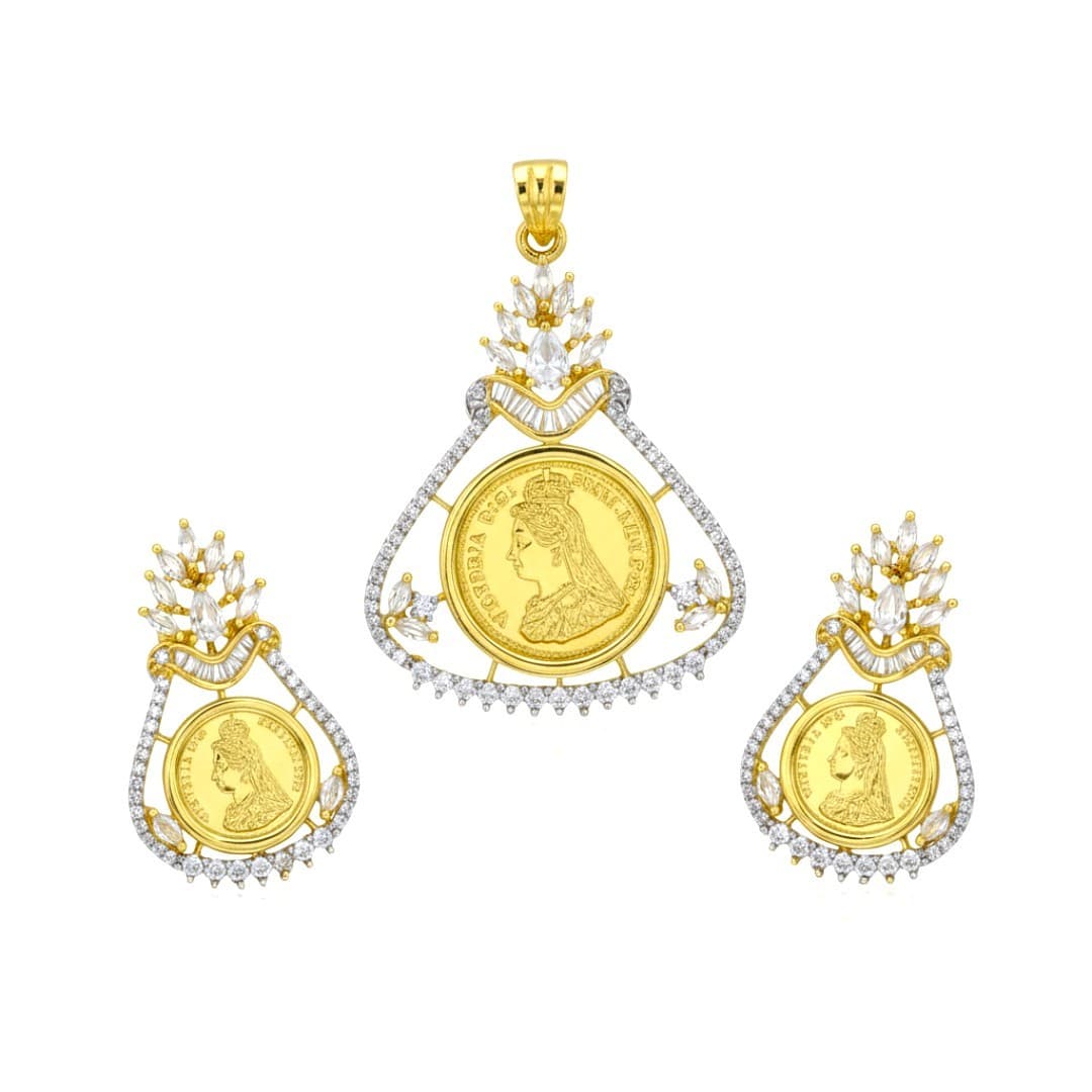Shineora Queen’s Glory Pendant Set - 3
