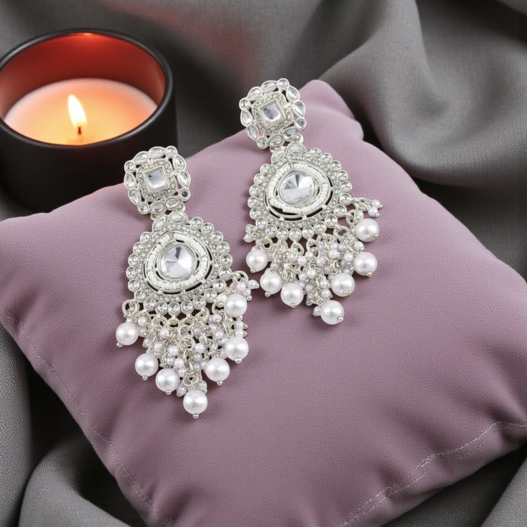 Shineora Noor-e-Chandi Earrings