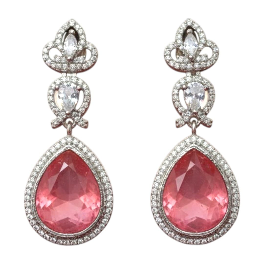 The "Rosé Ribbon" Royal Teardrop Set - 3