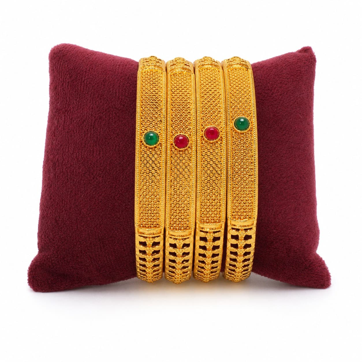 Shineora Ratnika Heritage Bangles Set of 4 - 5