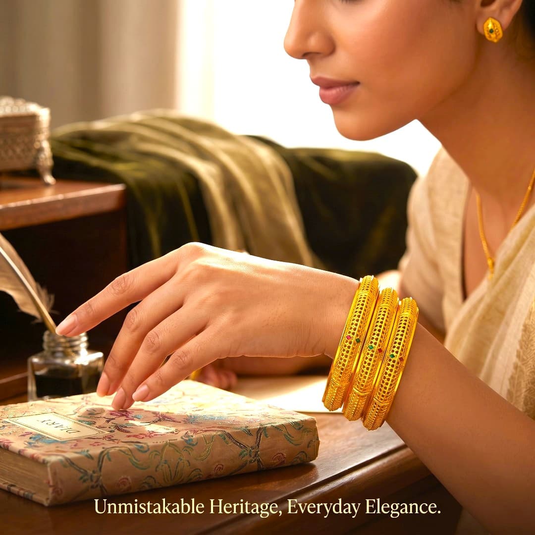 Shineora Swarnjaal Bangles Set of 4