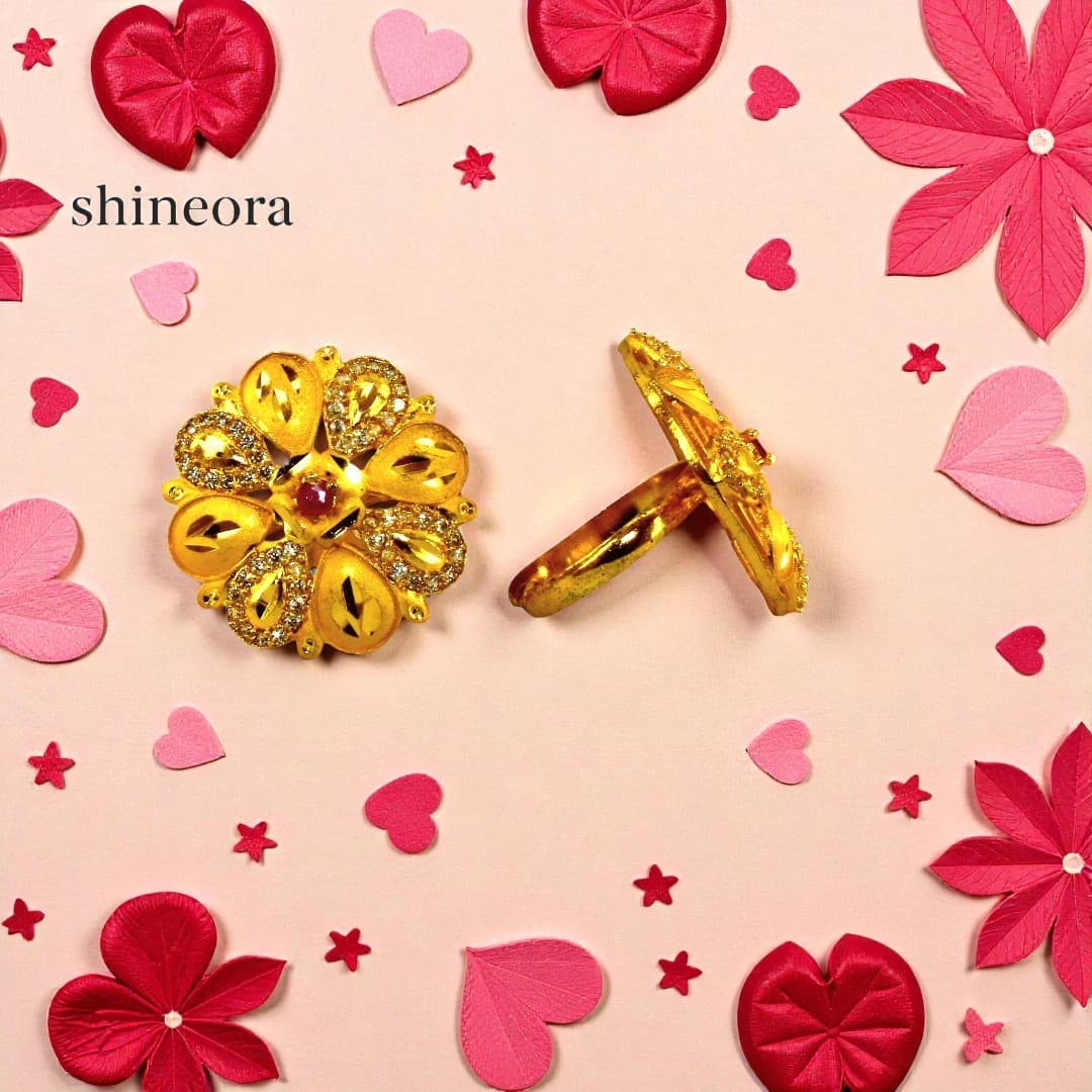 Shineora Jodha Blossom Ring