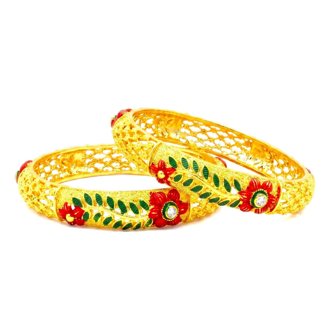 Shineora Gulbahar Meenakari Kada set-2